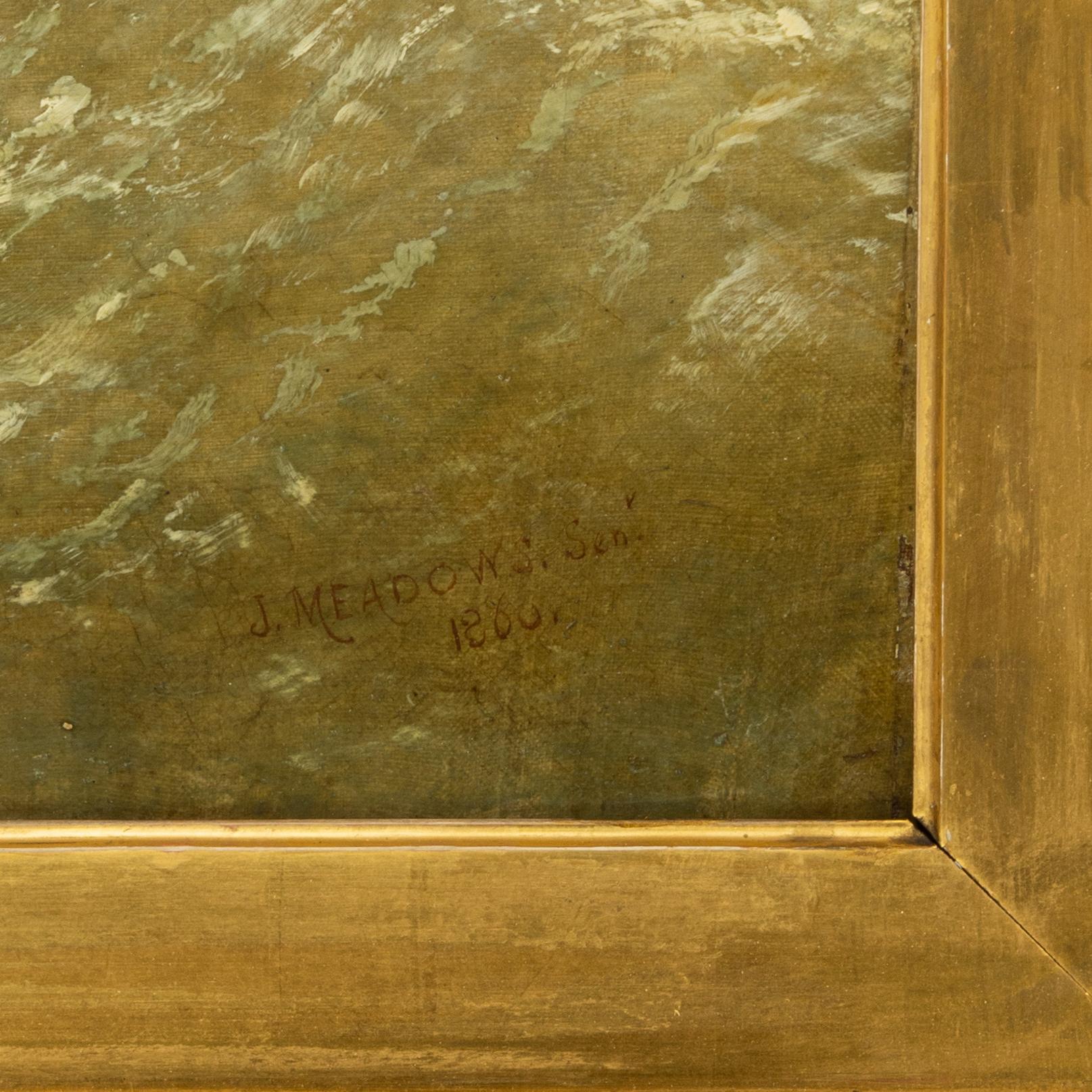 James I Meadows, Harbour scene.