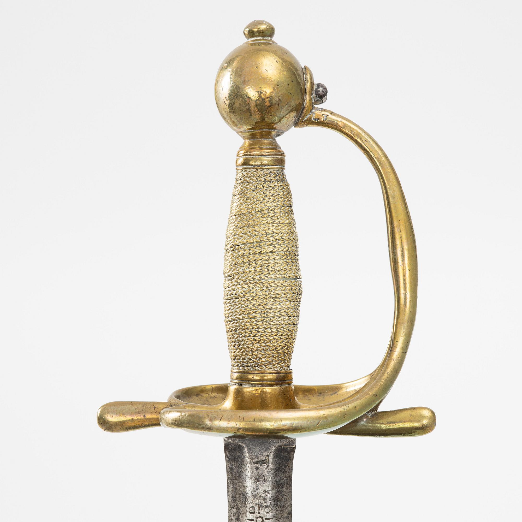 Sword m/1717 for the Life Regiment of Horse.