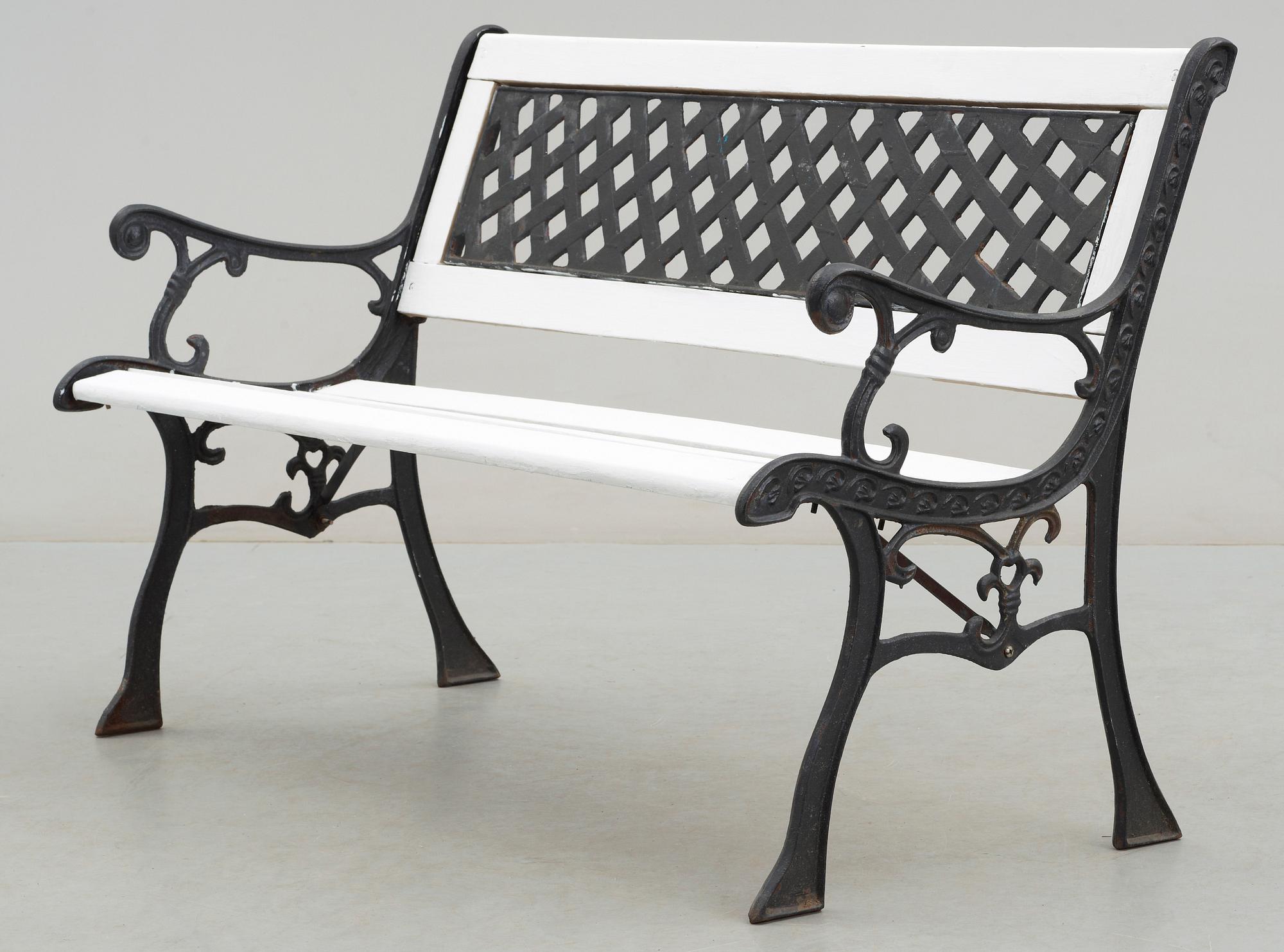 TRÄDGÅRDSSOFFA, 1900-talets andra hälft.