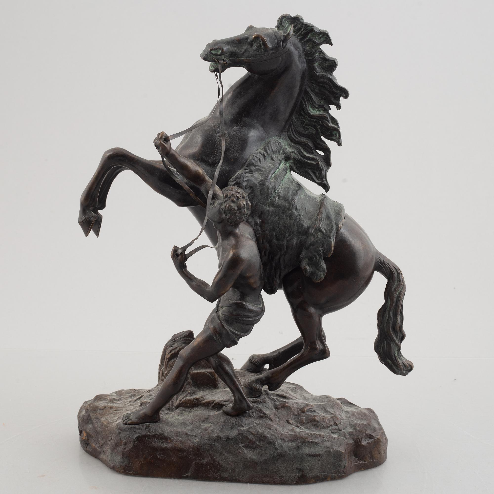 Guillaume Coustou, after, 20th century, Horse of Marly.