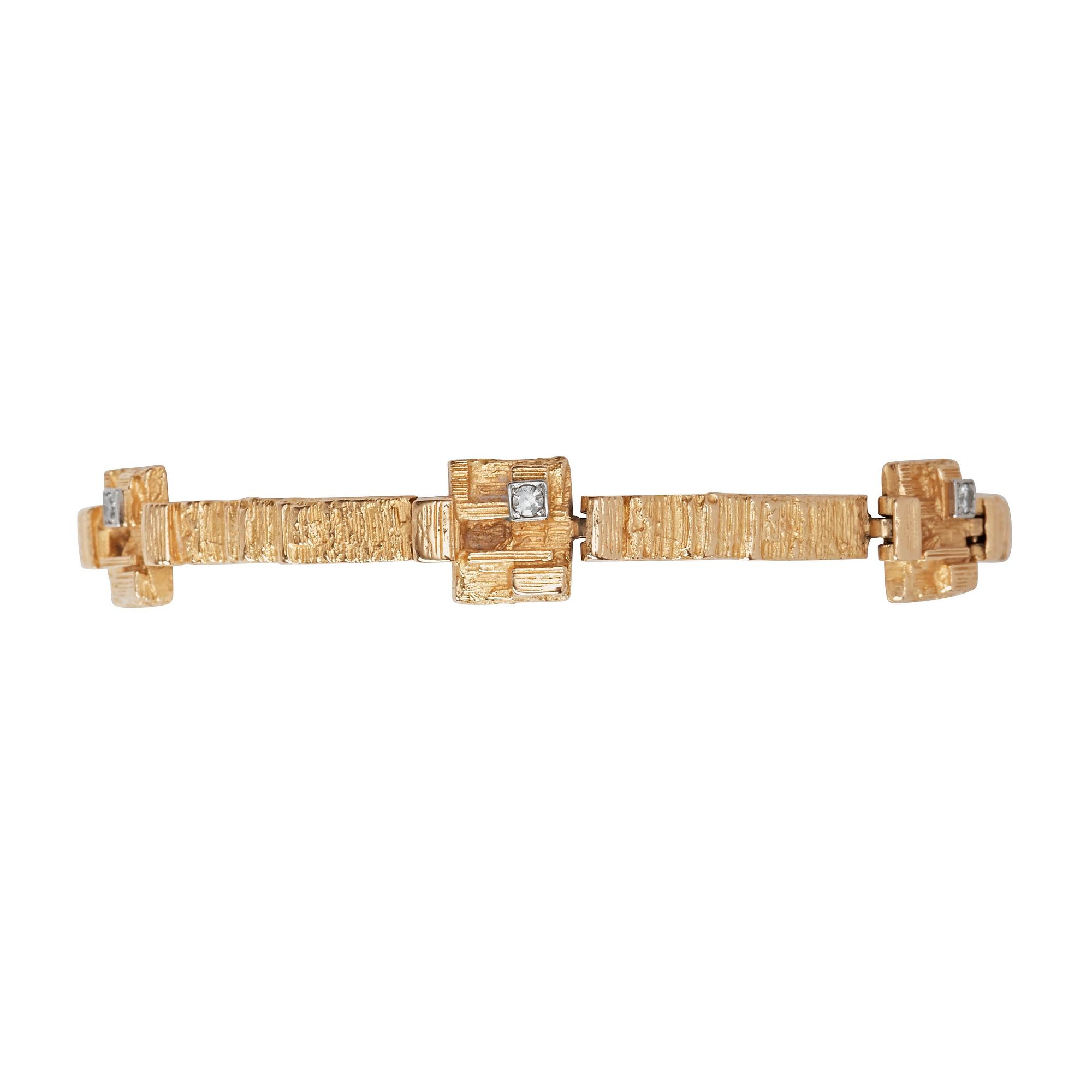 LAPPONIA, armband, Finland 1980, 18k.