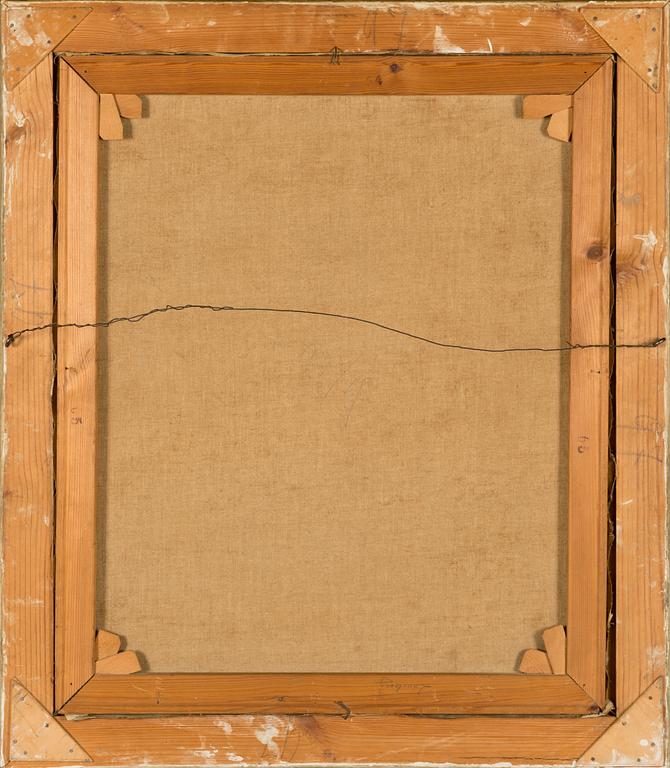 William Lönnberg, öljy kankaalle, signeerattu.