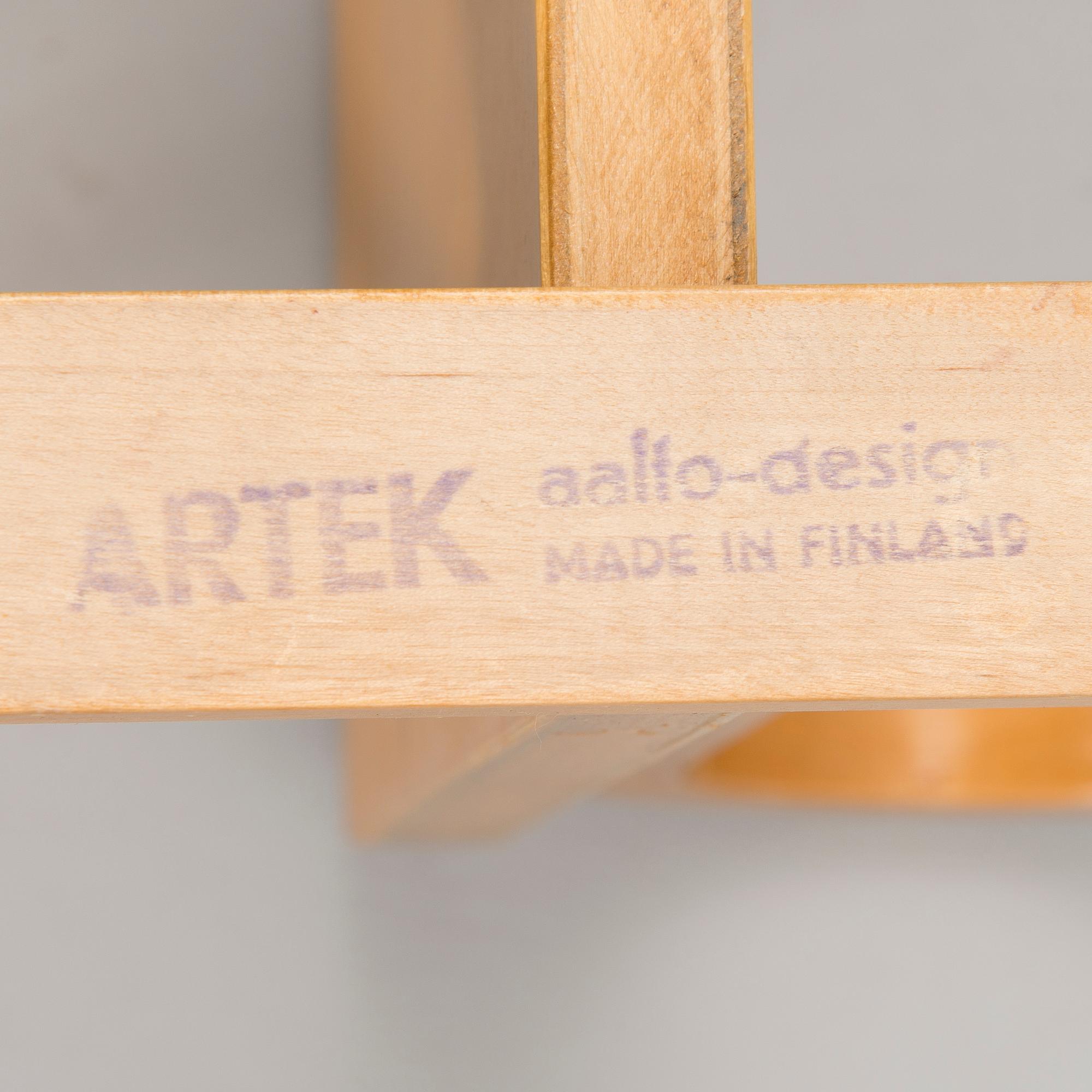 ALVAR AALTO, HYLLA, Modell 112B-2, Artek 1950-tal.
