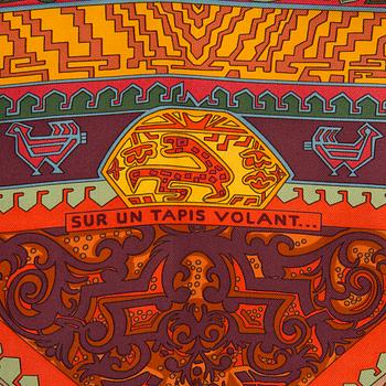 SCARF, "Sur un Tapis Volant...", Hermès.