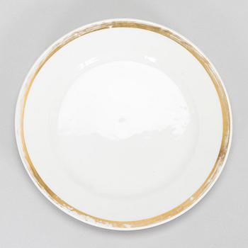 A 117-piece dinner service, some dishes marked Pirkenhammer, early 20th century.