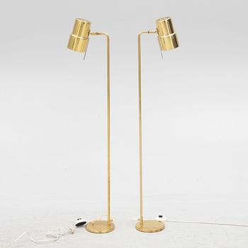 Hans-Agne Jakobsson, a pair of model G 154 floor lamps, Hans-Agne Jakobsson AB, Sweden, second half of the 20th century.