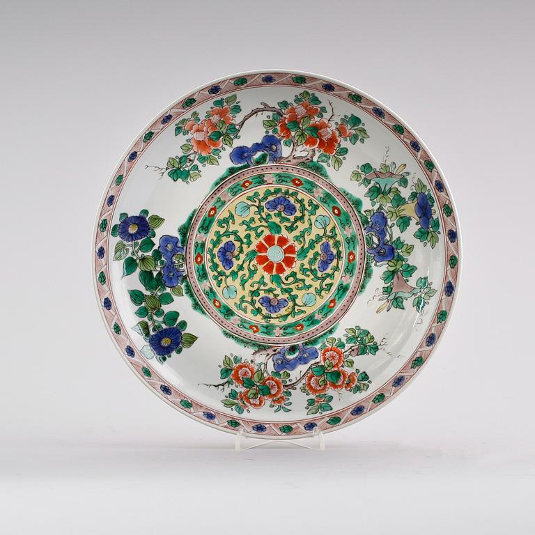 FAT, porslin. Kina, Qing dynastin (1644-1912).