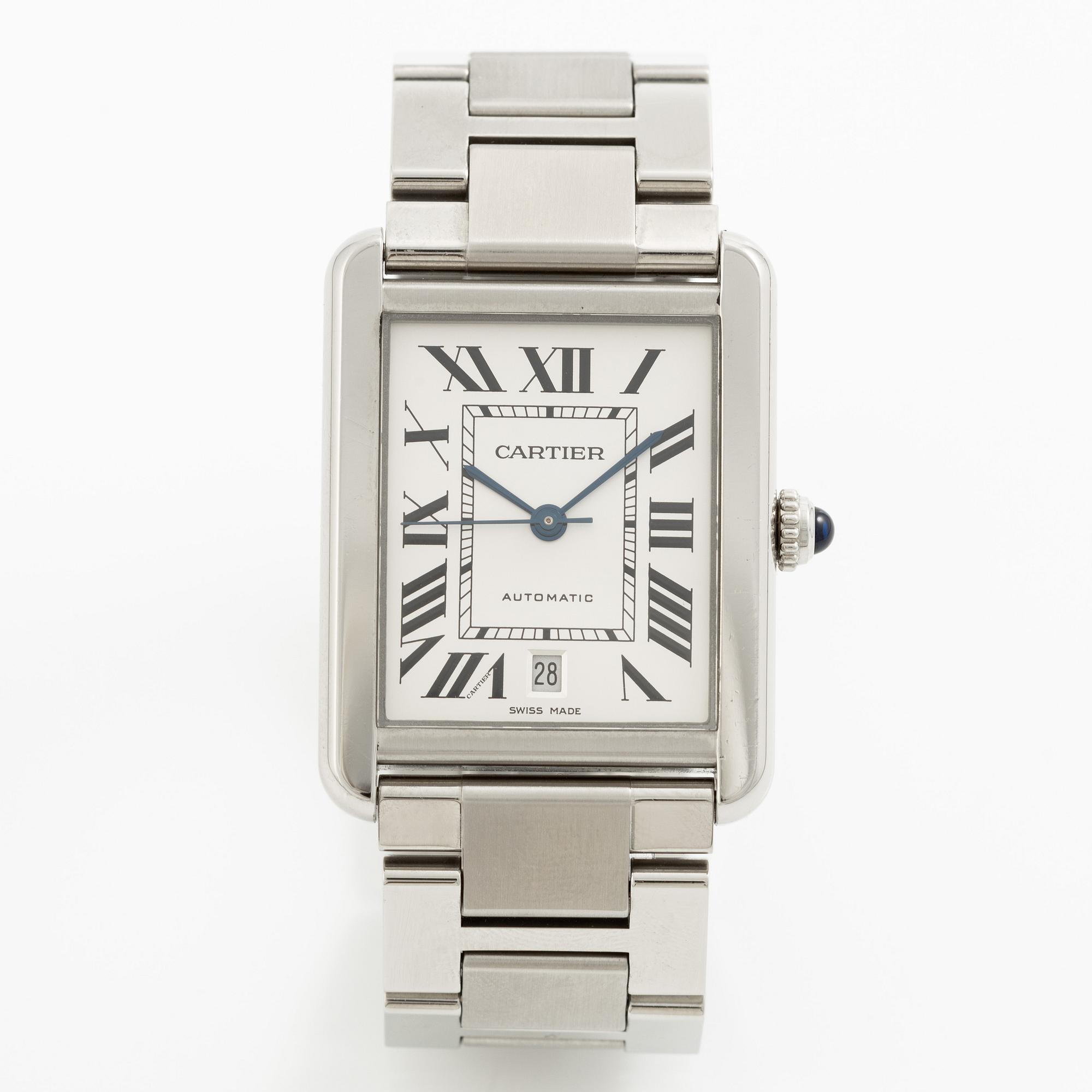 Cartier, Tank Solo, Extra-large, wristwatch, 31 mm.