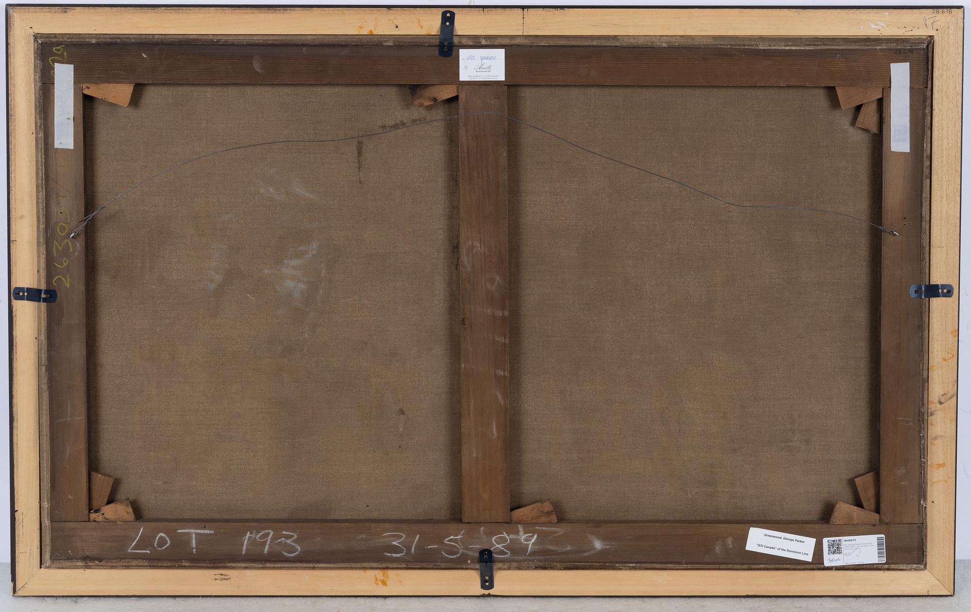 George Parker Greenwood, "SS Canada" of the Dominion Line.