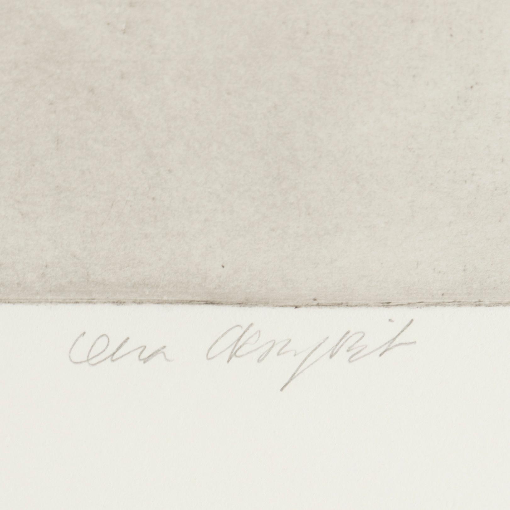 LENA CRONQVIST, etsning, signerad 3/25.