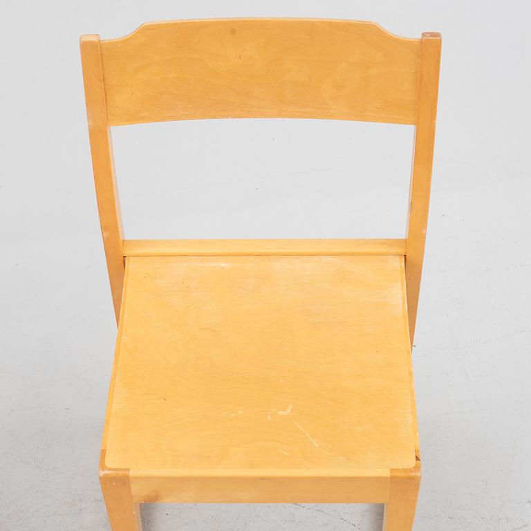 Sven Markelius, chairs 6 pcs., "The Orchestra Chair",