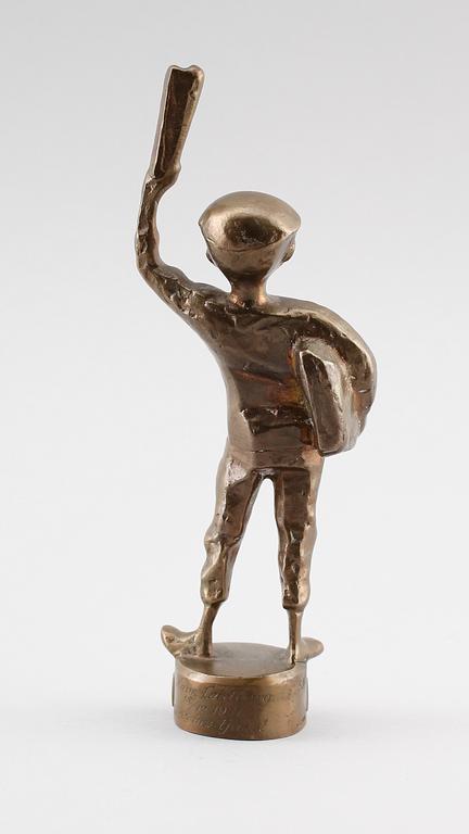 STIG BLOMBERG, skulptur, brons, signerad.