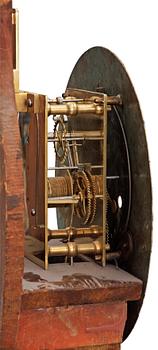 A Swedish Rococo commode long case clock by P Ernst circa 1767.