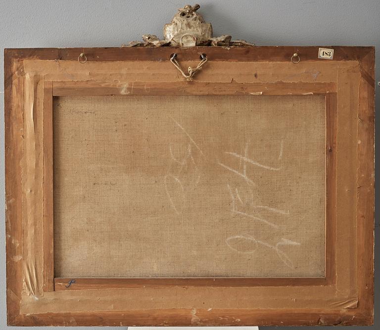 Four Louis XVI late 18th century wooden frames.