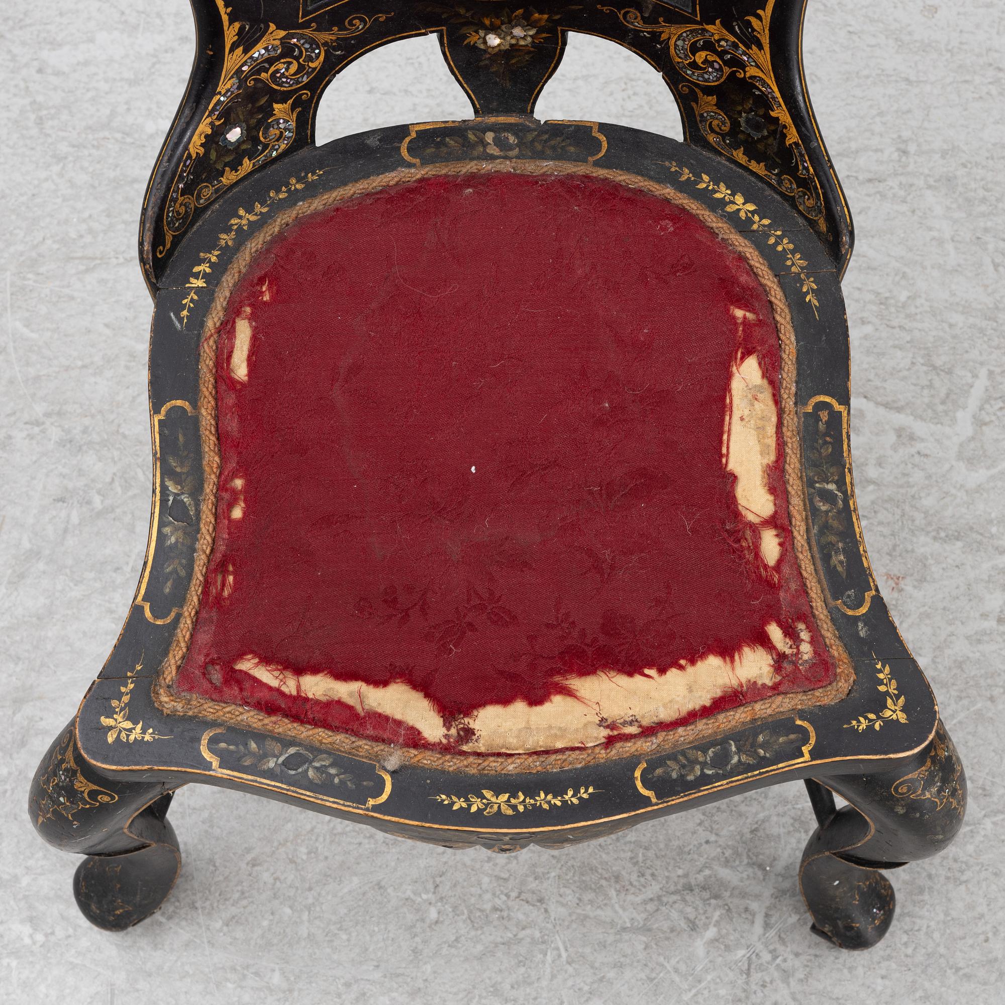 A mid-19th Century Victorian Chair.