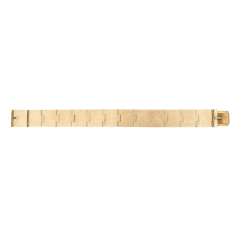 A Wiwen Nilsson 18k gold bracelet, Lund 1966.