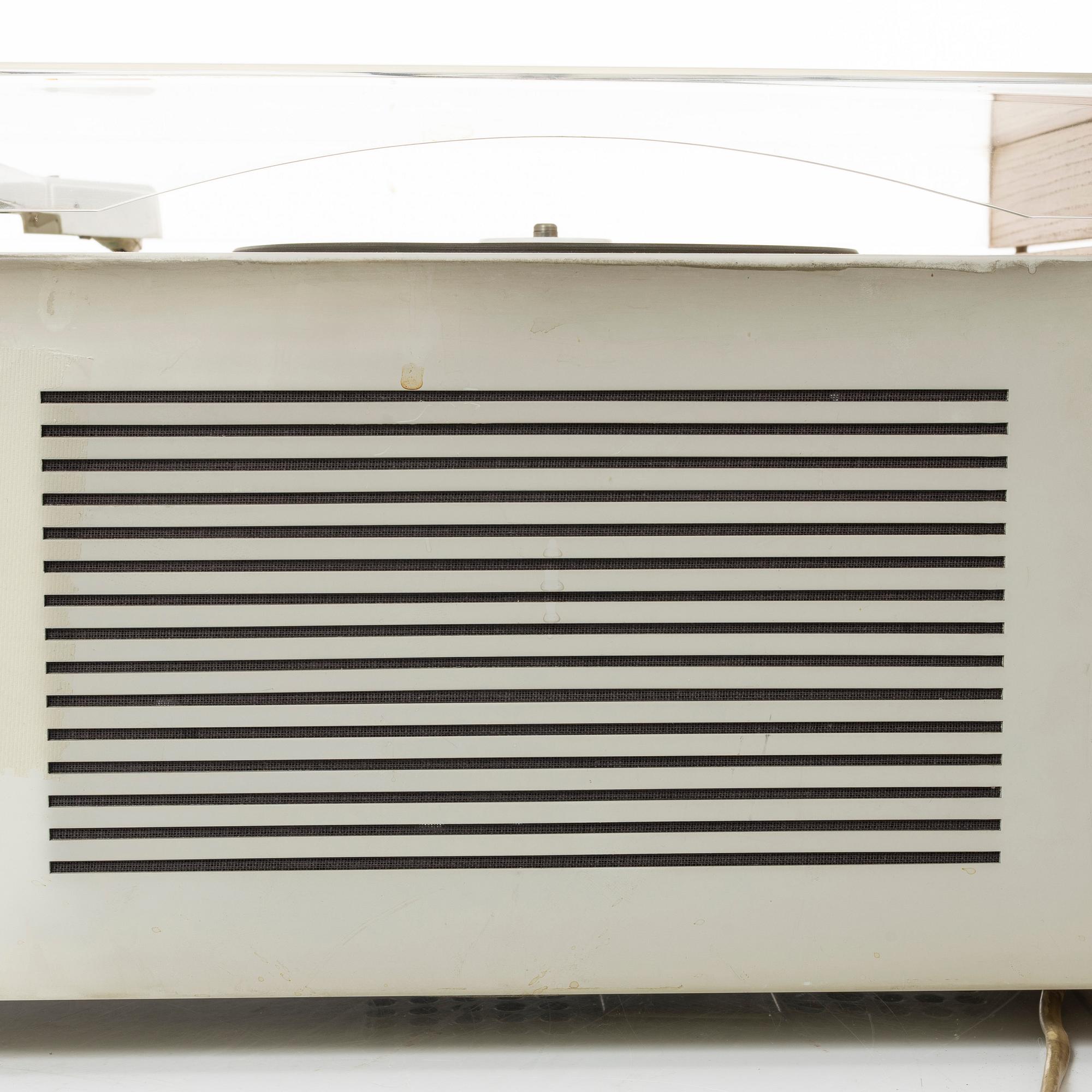 Dieter Rams, & Hans Gugelot, radiogrammofon, "SK 61-S", Braun, Tyskland.