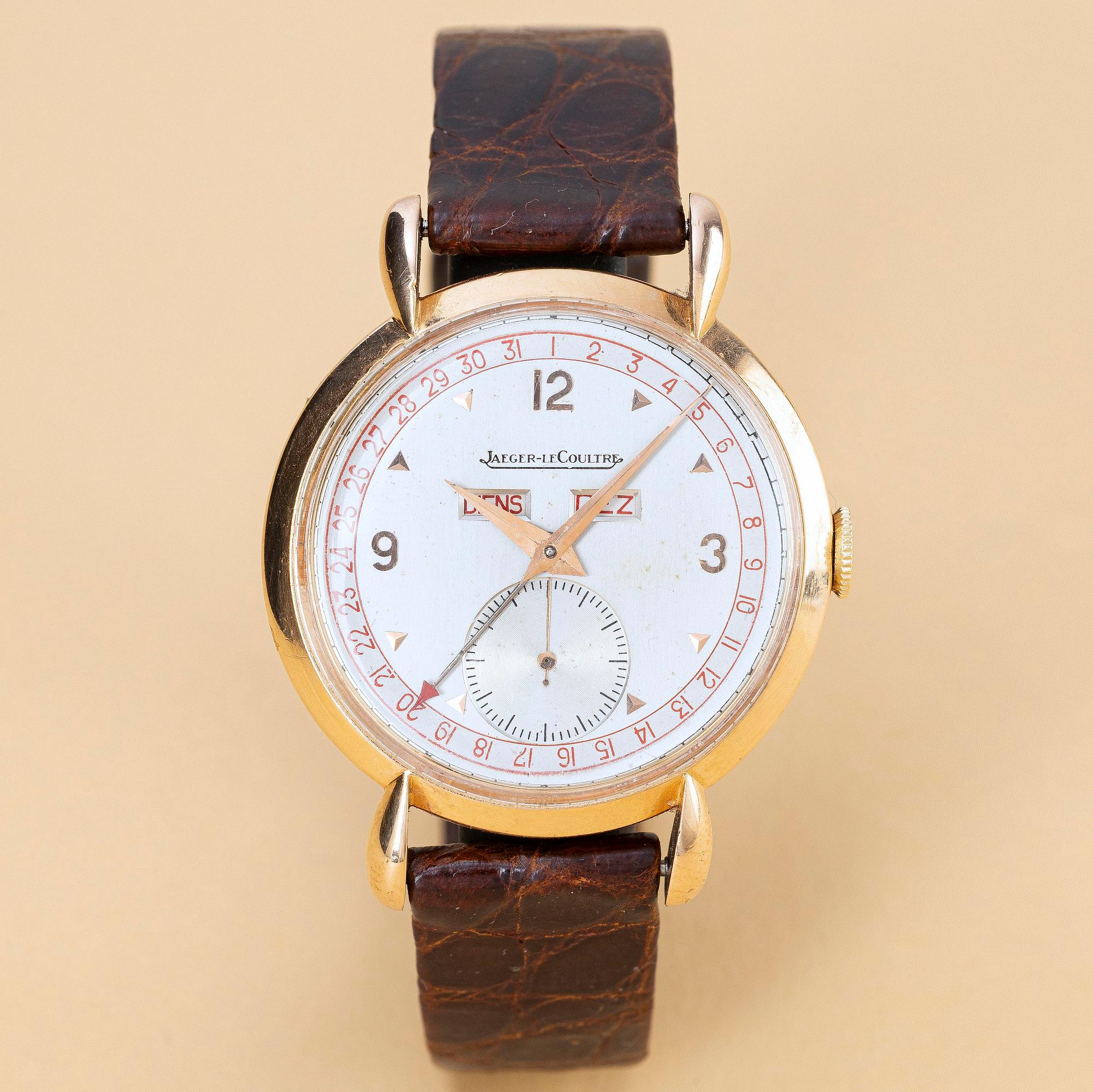 Jaeger-LeCoultre, Triple Calendar, ca 1944.
