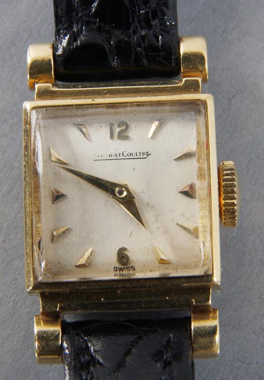 DAMARMBANDSUR, Jaeger LeCoultre, guld 18K.