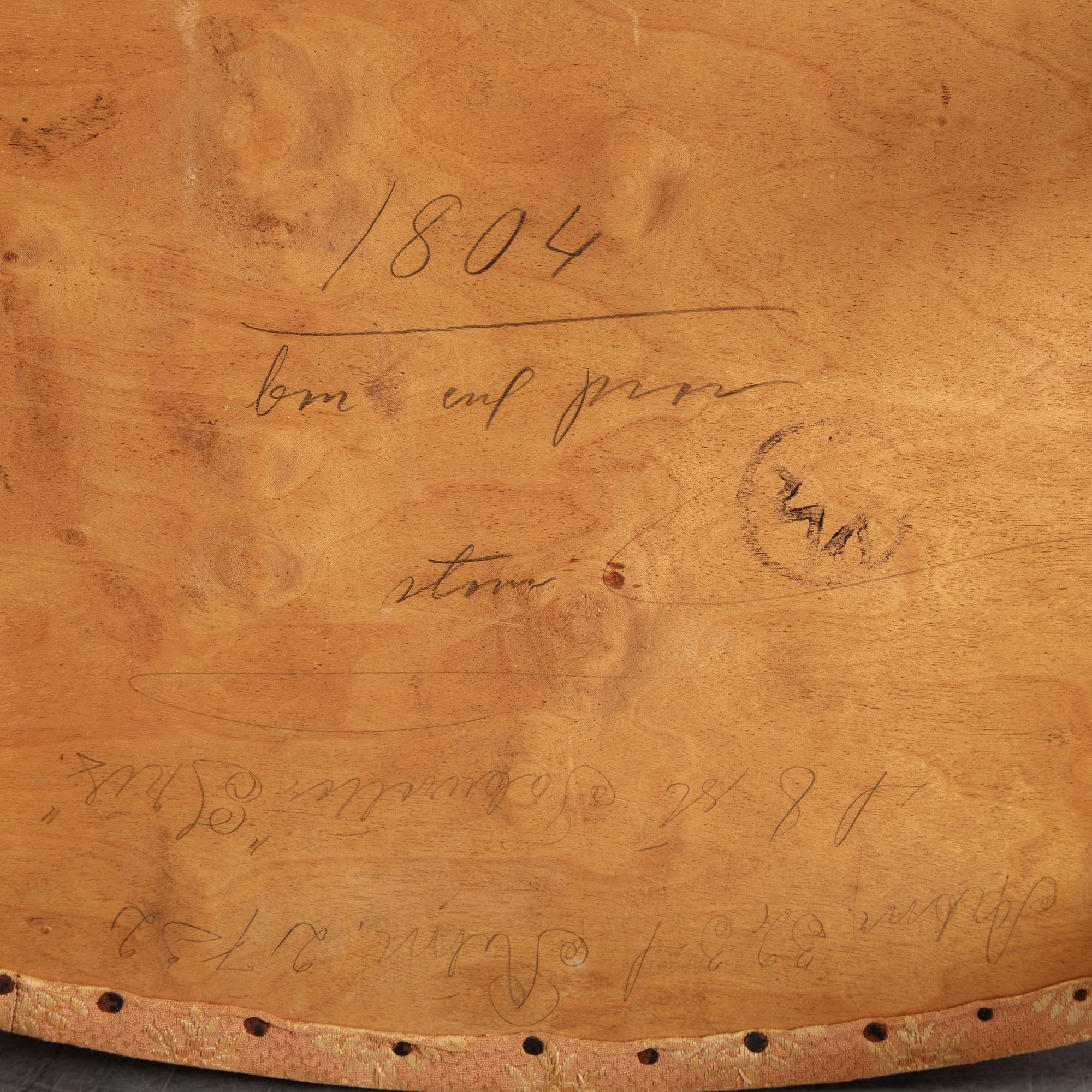 Axel Larsson, attributed to. An elm dressing table and stool, Swedish Modern, Bodafors SMF, 1940's.