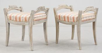 BANKETTER, ett par, Karl Johan, 1800-talets första hälft.