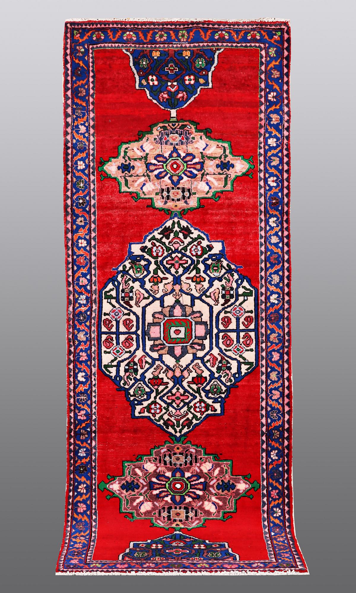 A Fereydan runner, ca 290 x 112 cm.
