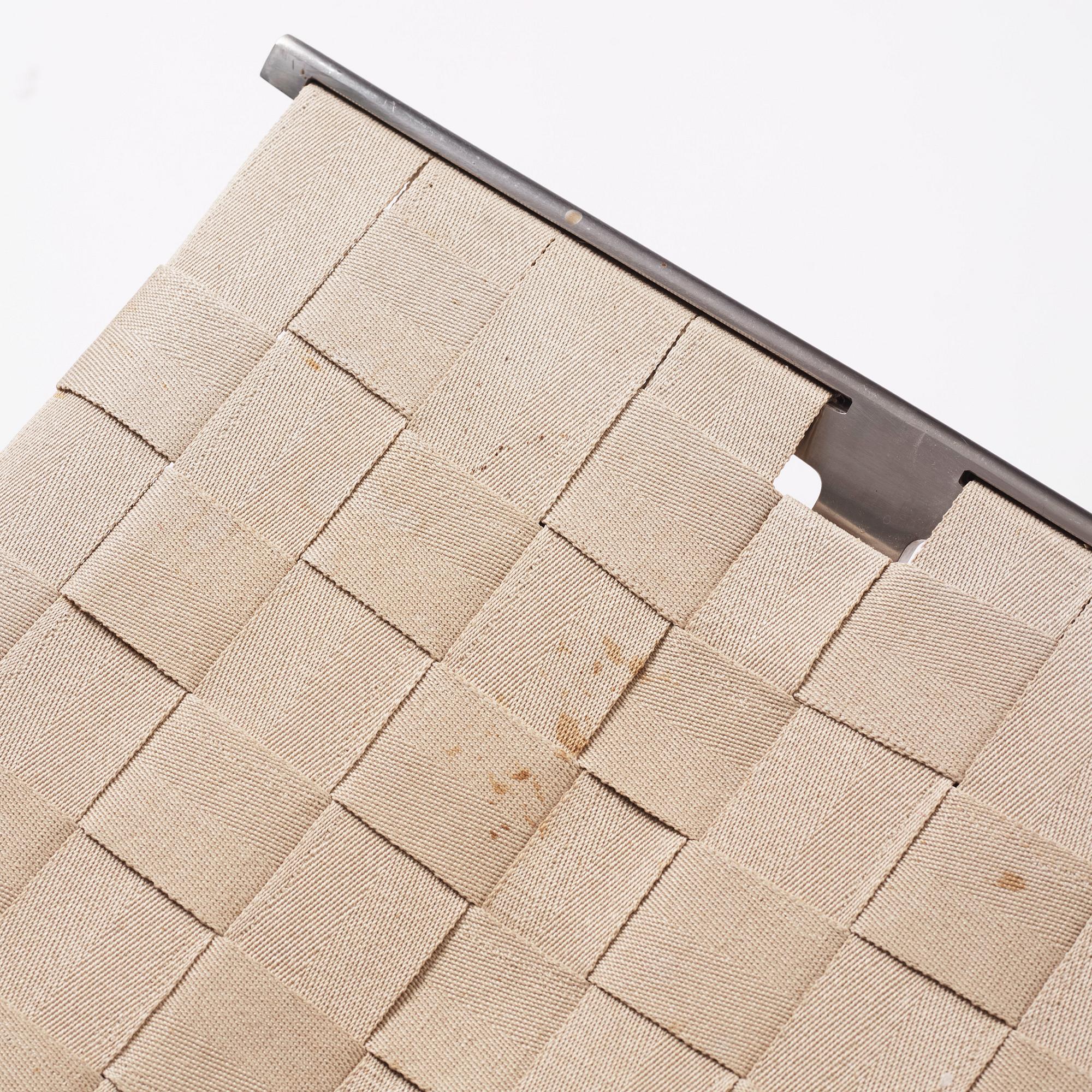 Preben Fabricius & Jørgen Kastholm, taburett, modell "4391", Bo-Ex, Danmark, tidigt 1960-tal.