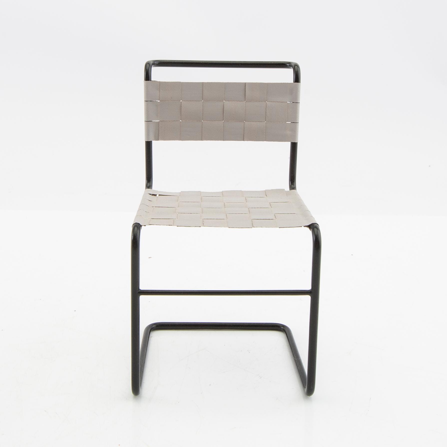 Mart Stam, miniature, "Stuhl W1", Vitra Design Museum.