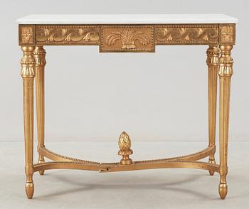 KONSOLBORD, gustaviansk stil, omkr år 1900.