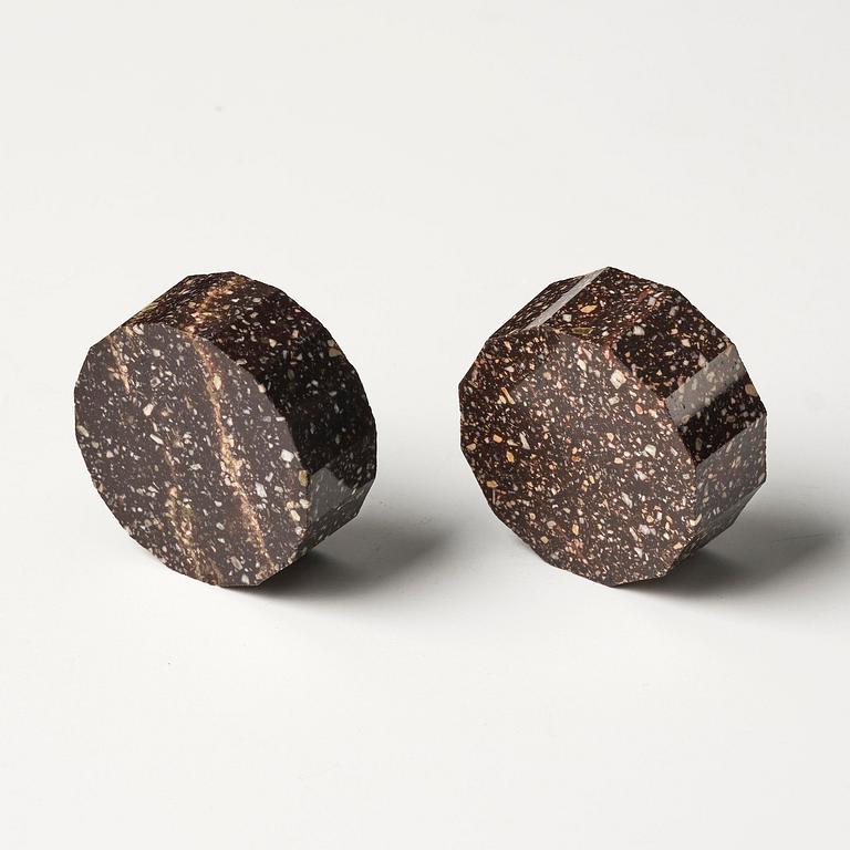 Saltkar, ett par, Älvdalen, 1800-talets början, Empire.