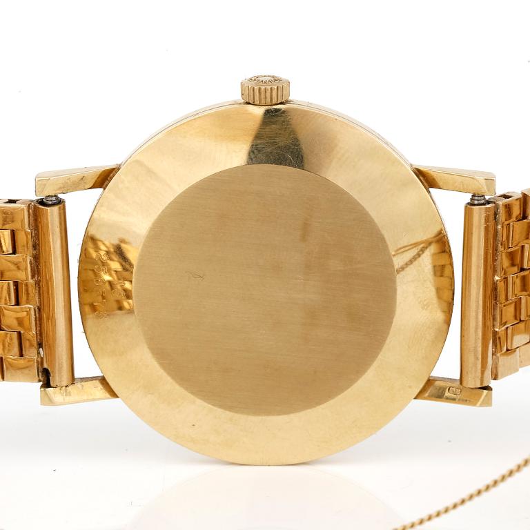 ARMBANDSUR, 18k guld, Longines ca vikt 78,3 gram.