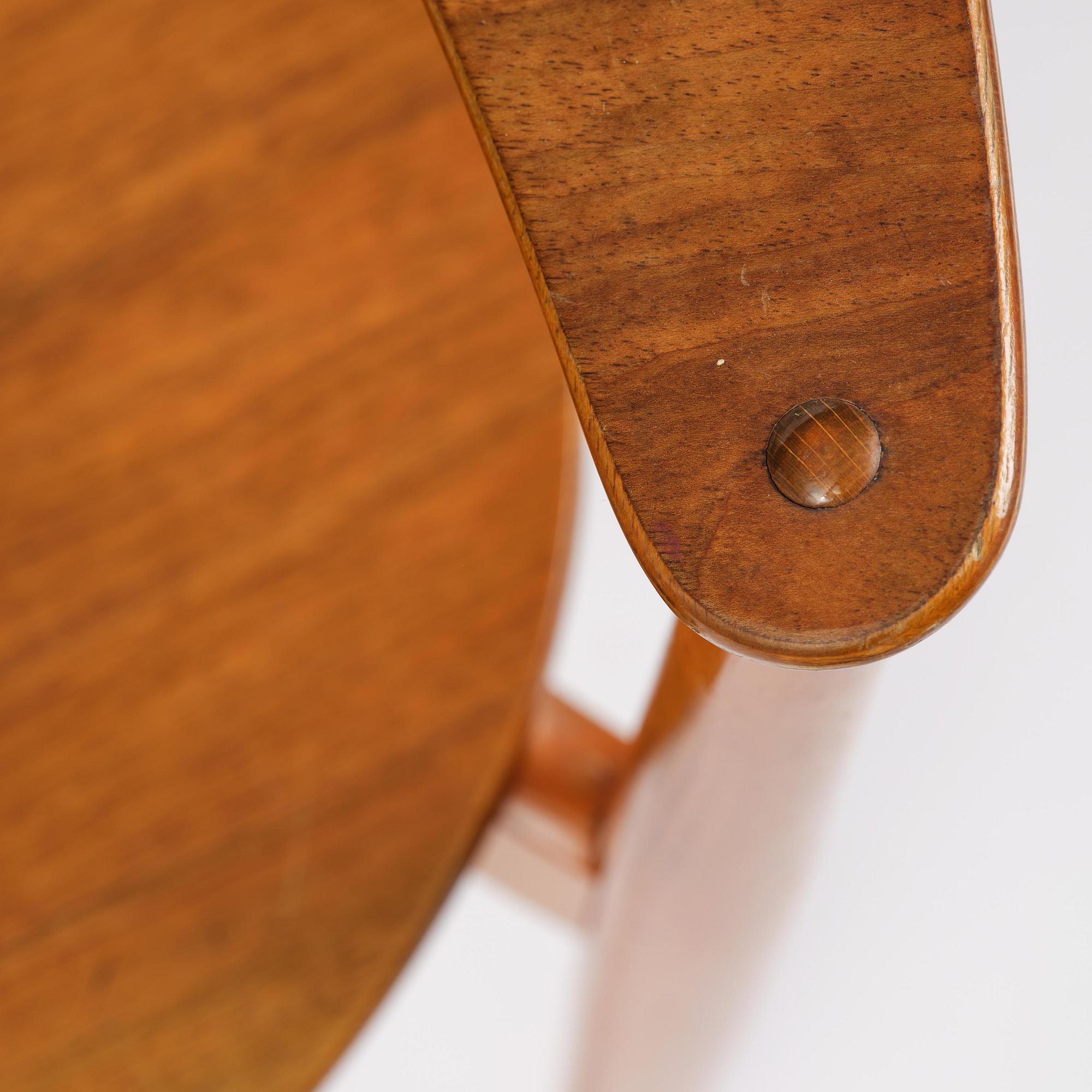 Ejner Larsen & Aksel Bender Madsen, a "Metropolitan" chair, Fritz Hansen, Denmark, 1950s.