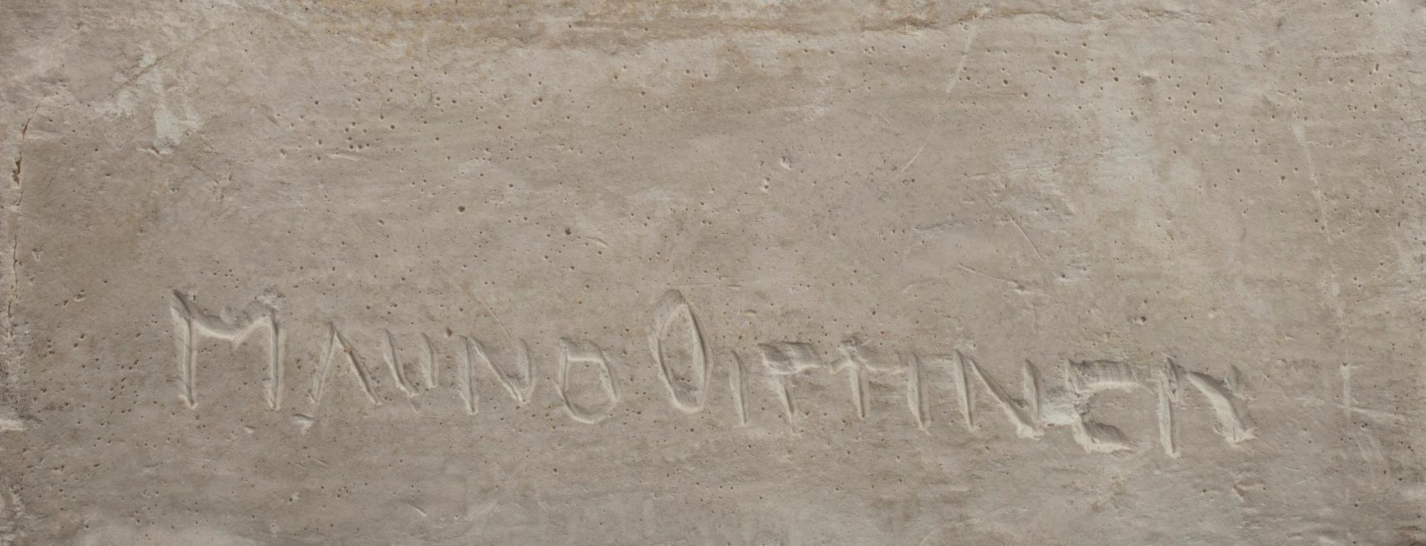 MAUNO OITTINEN, Skulptur, gips, sign, 1900-talets mitt.