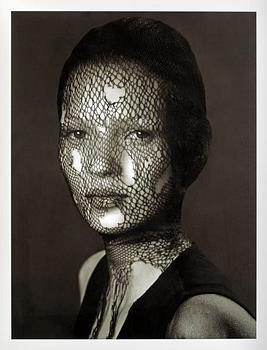 221. Albert Watson, "Kate Moss in torn veil. Marrakech. 1993".