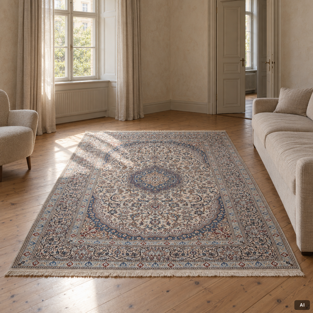 Rug, Nain, approx. 300 x 196 cm.
