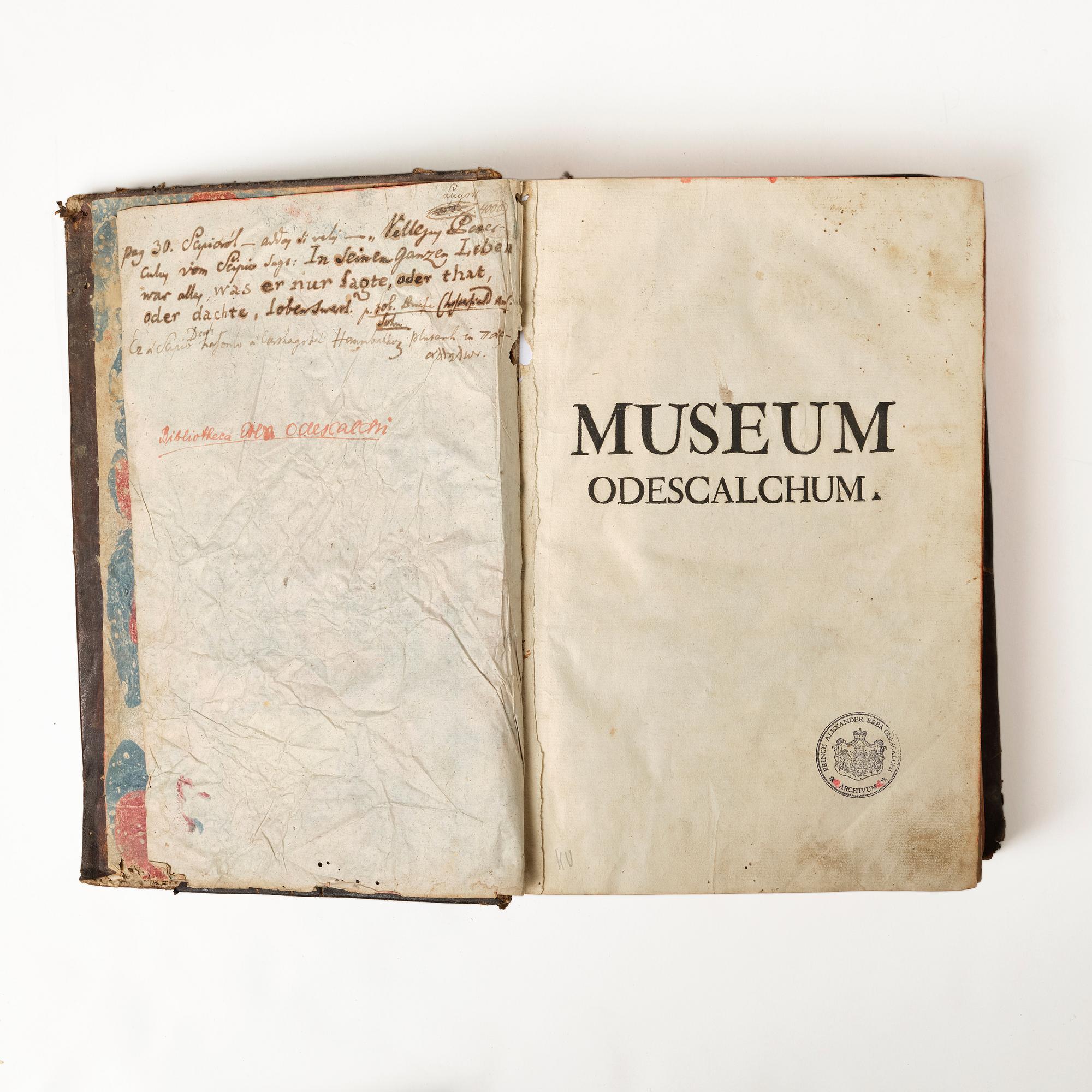Queen Christina's collections of antique cameos and engraved gemstones, 1751-52.
