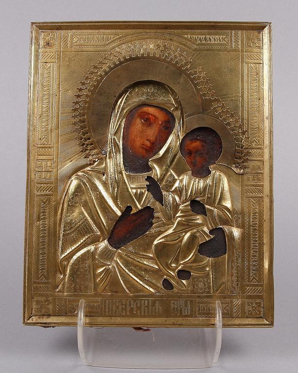 IKON MED RIZZA, 1900-tal.