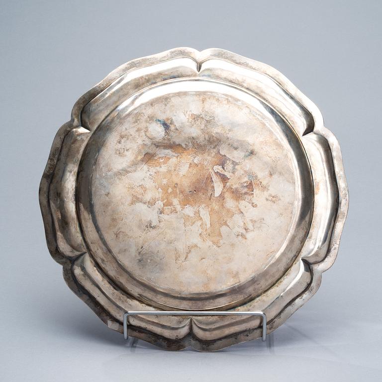 FAT, silver, Schweiz 1800-tal, Demaffey, vikt 782 g.