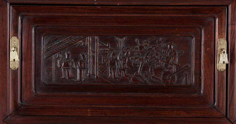 SIDEBORD, hardwood, Kina 1900-talets första del.