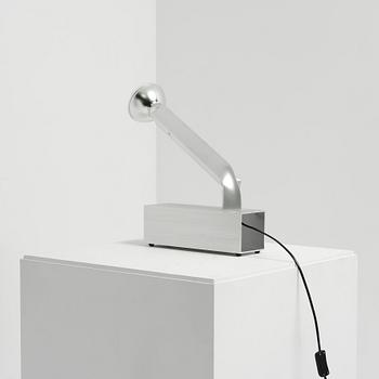 David Taylor, a unique table lamp, "Aluminium Table Lamp #2", Studio Mellösaverken, Sweden, 2025.