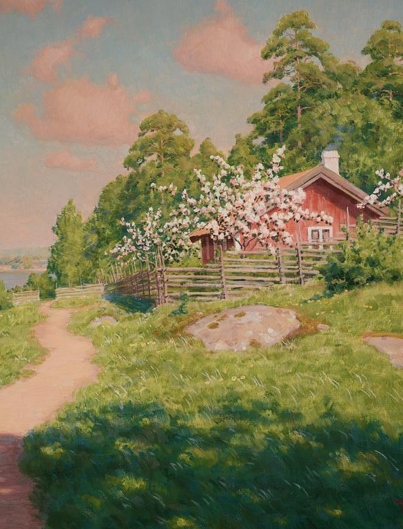 Johan Krouthén, Summer landscape.