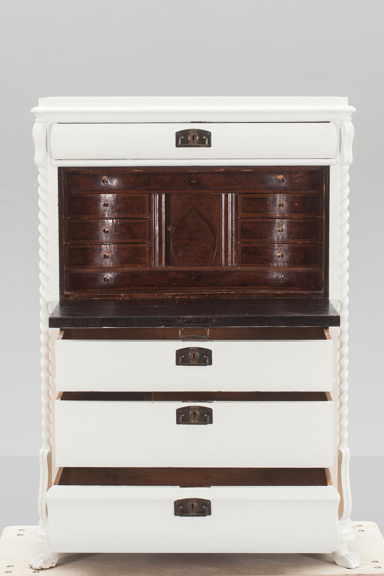 CHIFFONJÉ, senempire 1800-talets mitt.