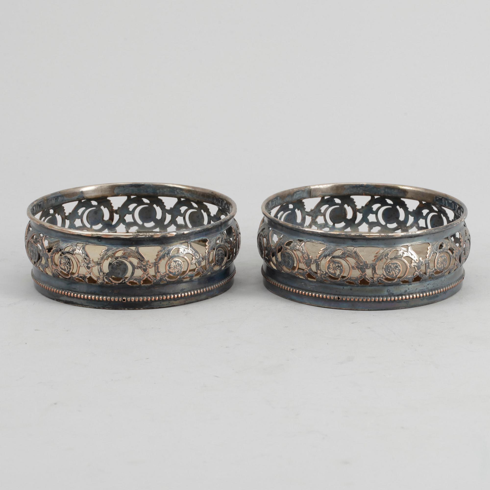 COASTERS, ett par, pläter, England, 1900-talets första hälft.
