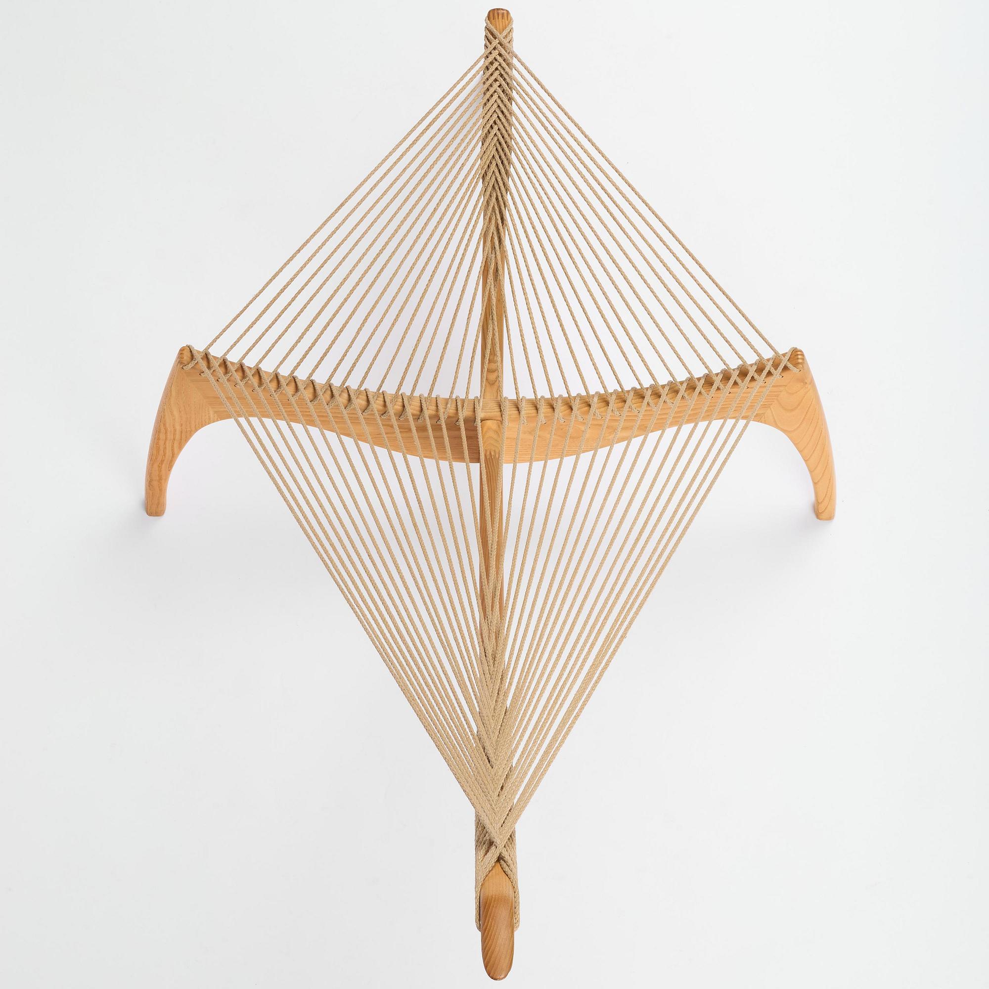 Jørgen Høvelskov, stol, "Harpestolen", Christensen & Larsen, Danmark, 1960-tal.