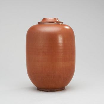 An Erich and Ingrid Triller stoneware vase, Tobo.