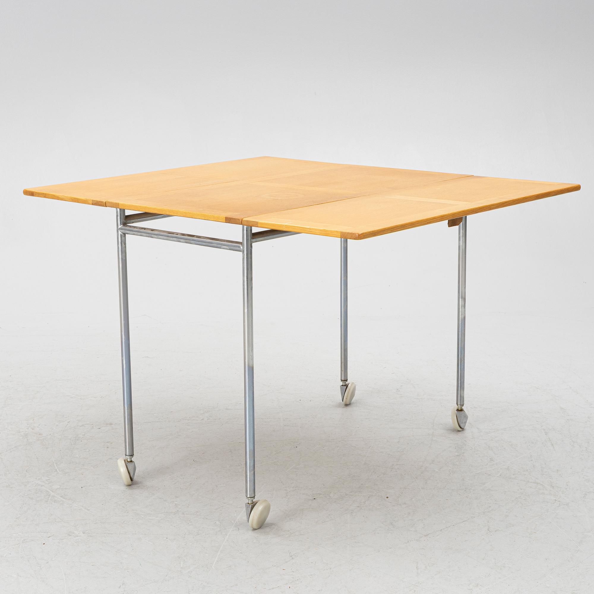 Bruno Mathsson, a rolling table, Mathsson International, Värnamo.