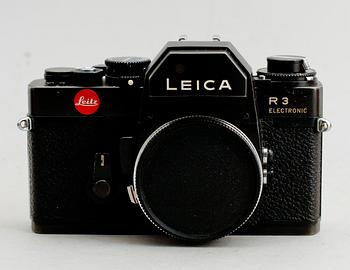 SYSTEMKAMERA, Leica R3 electronic med tillbehör.