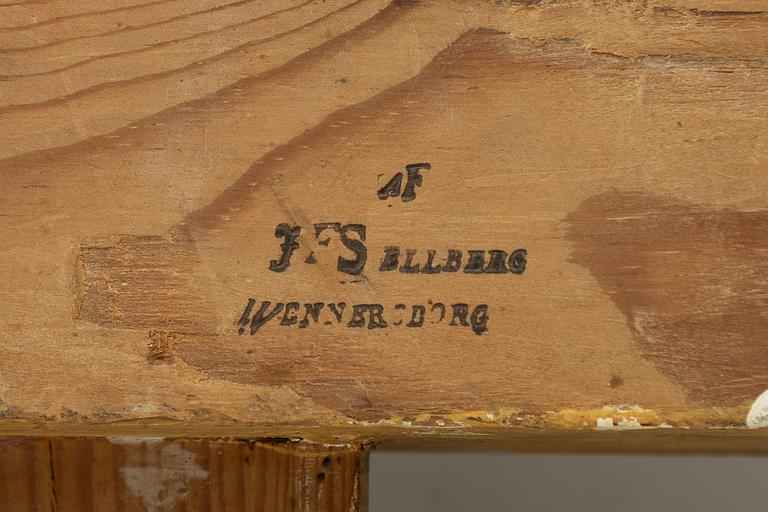 Spegellampetter, ett par, Empire, av Johan Fredrik Sellberg, Vänersborg, 1800-talets första hälft.