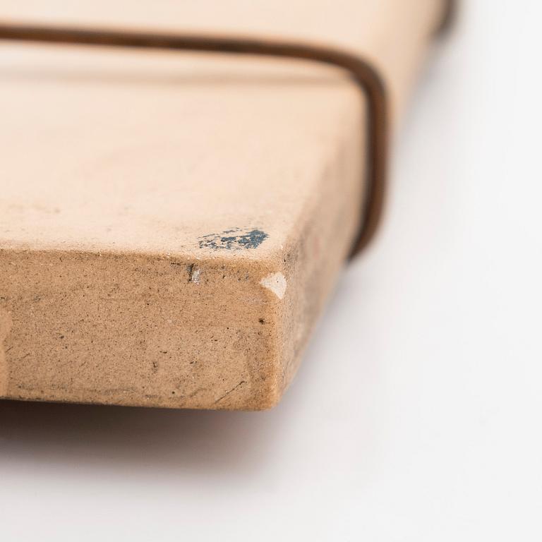 Rut Bryk, relief, stoneware, signed BRYK.