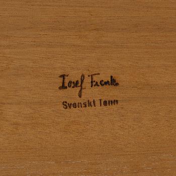 Josef Frank, a model B 2073 coffee table, 'Diplomat', Firma Svenskt Tenn, Sweden.